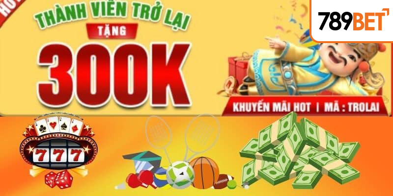 Đôi nét cơ bản về sự kiện Thành viên trở lại tặng 300K siêu hot này